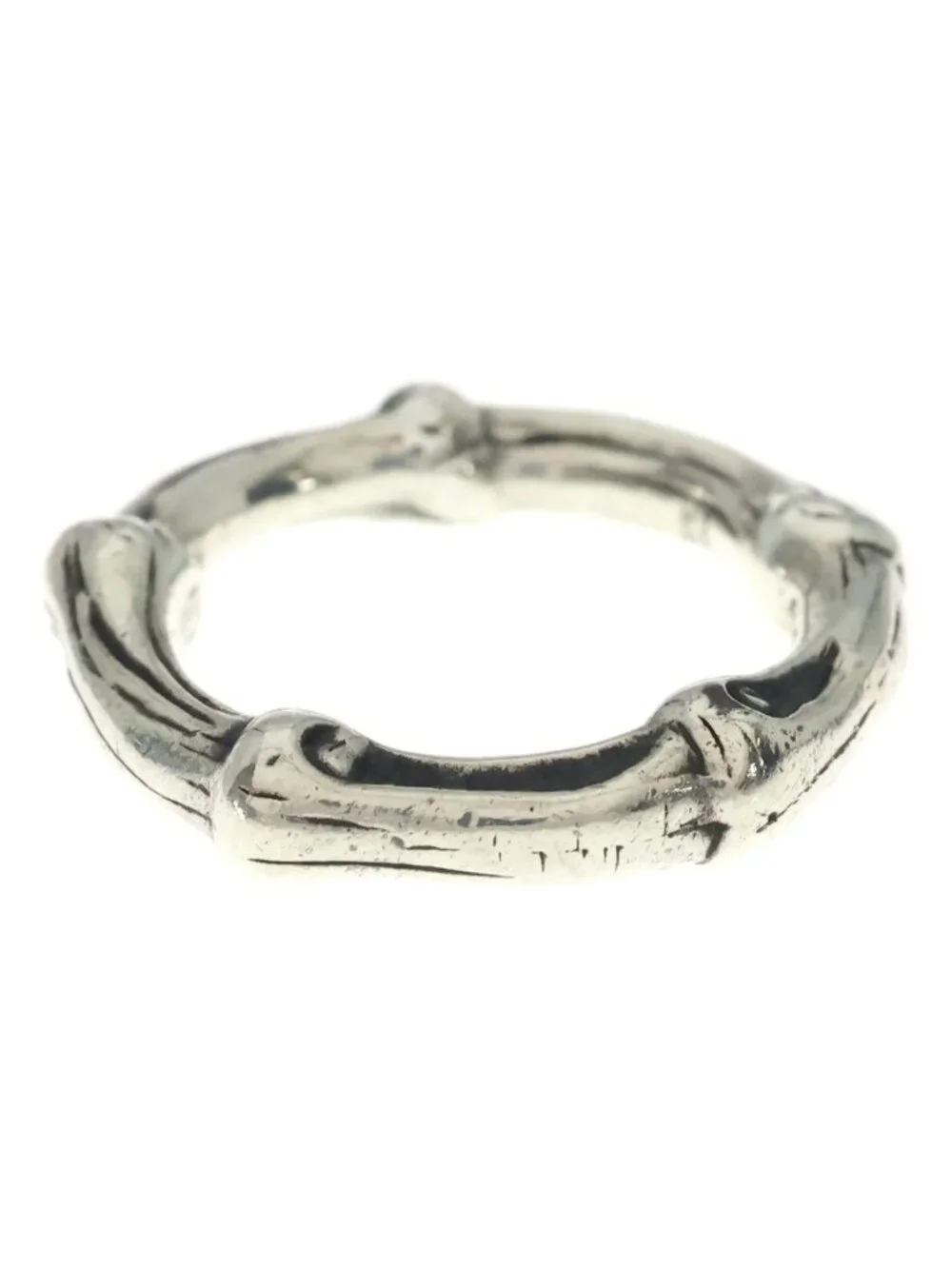 Tiffany & Co Vintage Bamboo Ring Silver